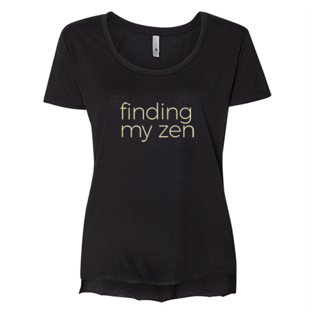 Finding My Zen Scoop Neck T-Shirt